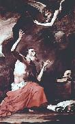 Jose de Ribera San Girolamo e lAngelo del Giudizio Spain oil painting artist